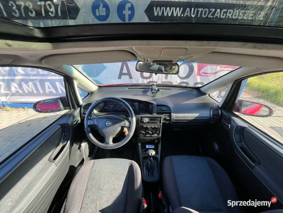Opel Zafira 18 Benzyna7 Osobowy AUTOMAT Alufelgi Wrocław sprzedam