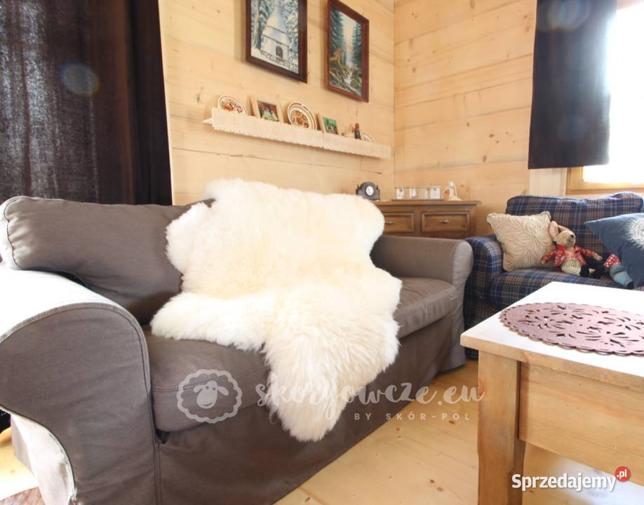 Naturalna skóra owcza biała SMLXLXXL Szaflary