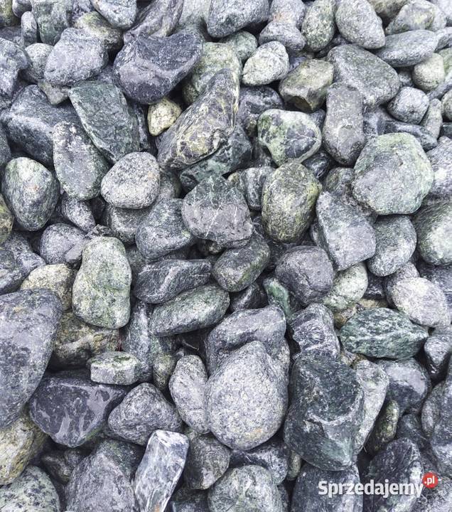 Otoczak zielony serpentynit 25g worek Żwir i kamienie
