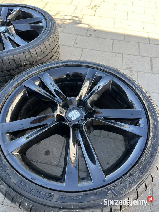 Felgi SEAT 17 czarny połysk opony Fulda 21540 Biedaszków Wielki