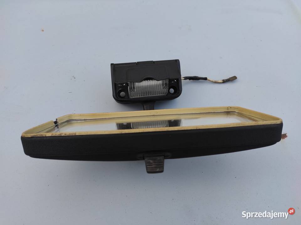 Fiat 125p Lusterko Wewnętrzne z Lampką 6870r Części samochodowe Płock
