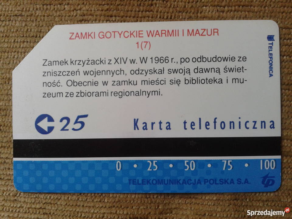 ZAMEK KRZYŻACKI Z XIV WIEKU W KĘTRZYNIE Piszczac