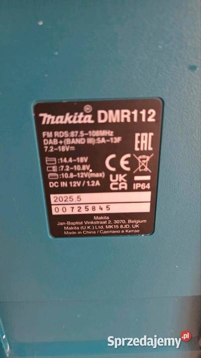 Makita DMR 112 Radioodtwarzacze łódzkie Sieradz