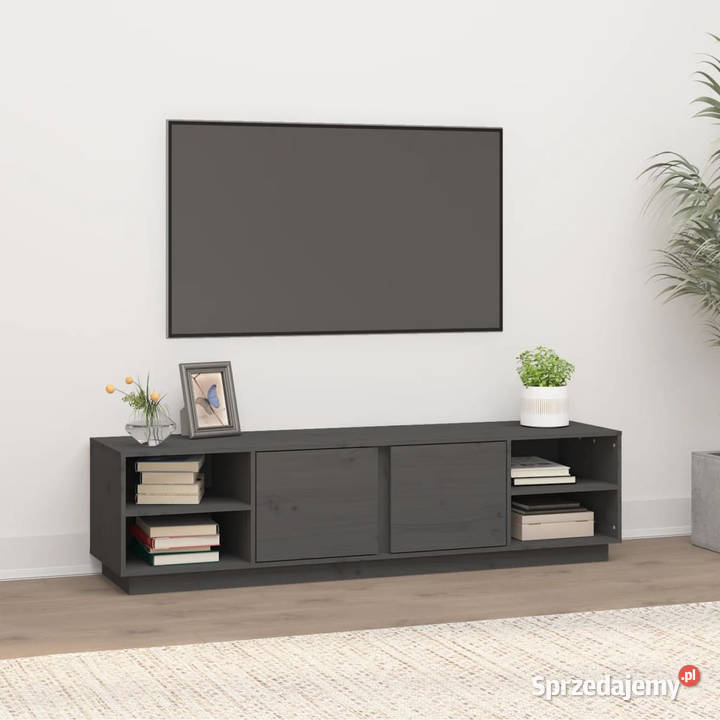 Szafka pod telewizor szara 156x40x40 lite drewno Warszawa sprzedam
