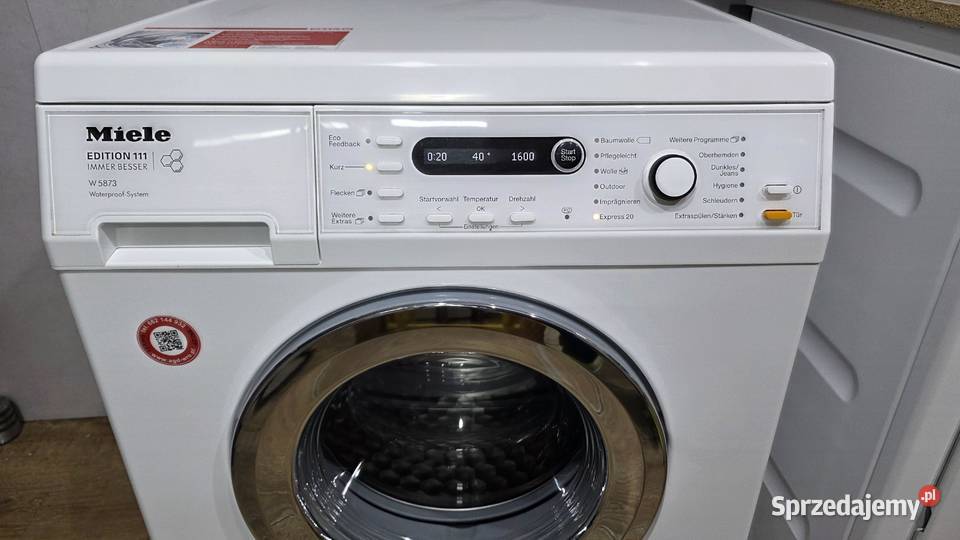 Pralka Miele W 5873 WPS Edition 111 8 SoftCare wolnostojące