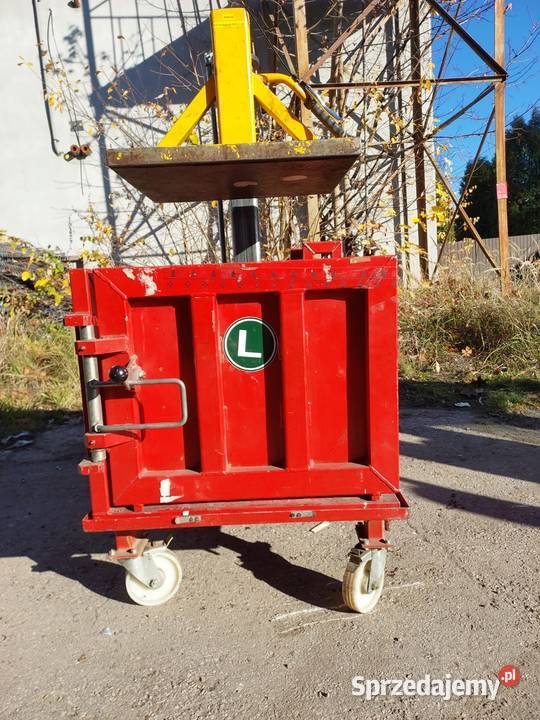 Belownica prasa zgniatarka do foli kartonu łódzkie Drzewica sprzedam