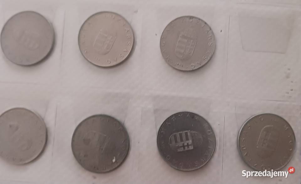 10 Forintów Węgry różne roczniki obiegowe