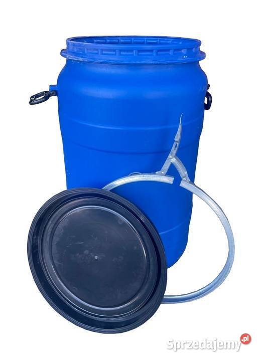 Beczka plastikowa używana 120l Zbiorniki na deszczówkę Walichnowy