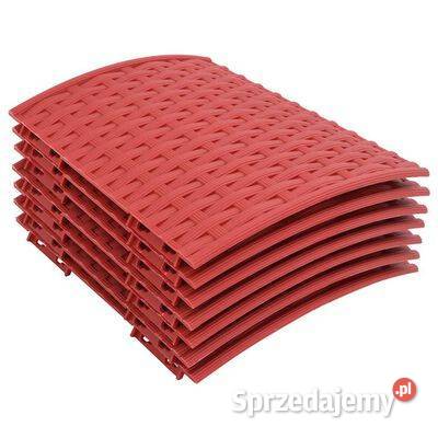 vidaXL Osłona pod choinkę czerwona 56x23 Warszawa