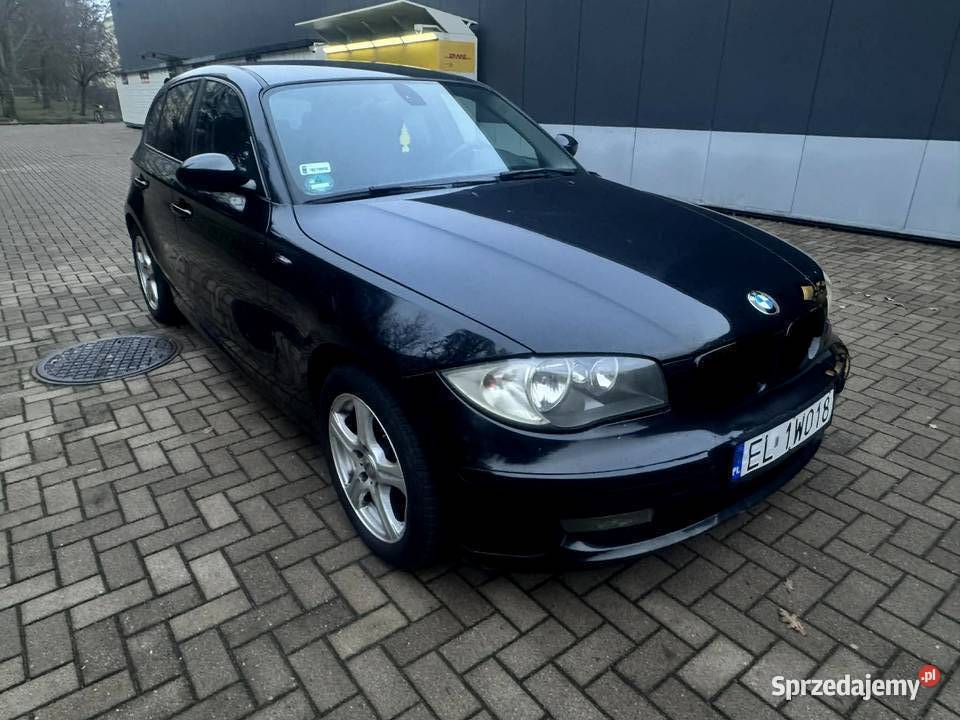 BMW 1 2008 r 16 benzyna 122KM Łódź