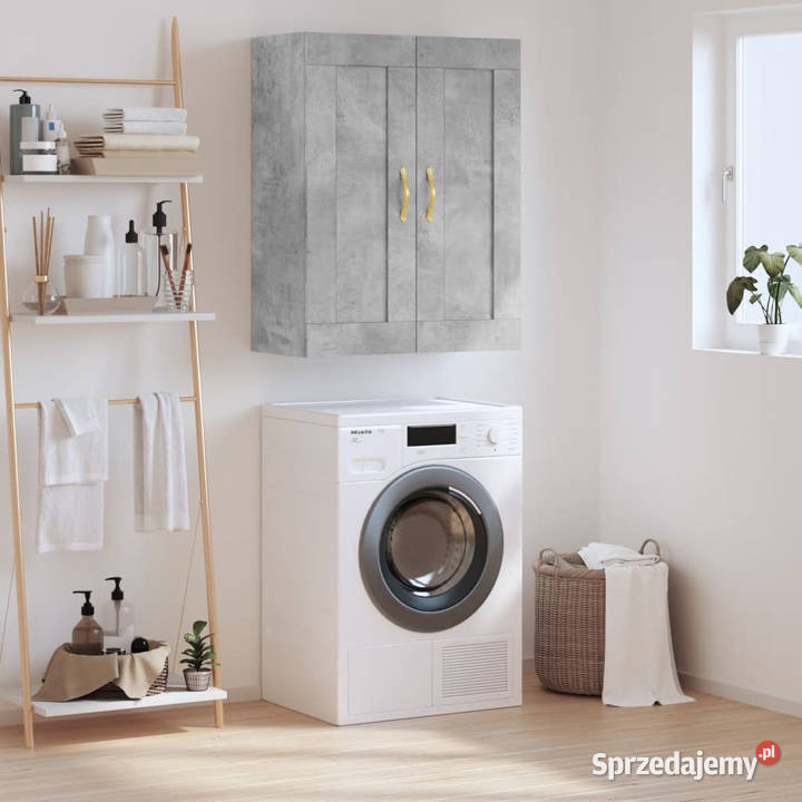 Szafka wisząca szarość betonu 695x34x90 WM835014 Warszawa