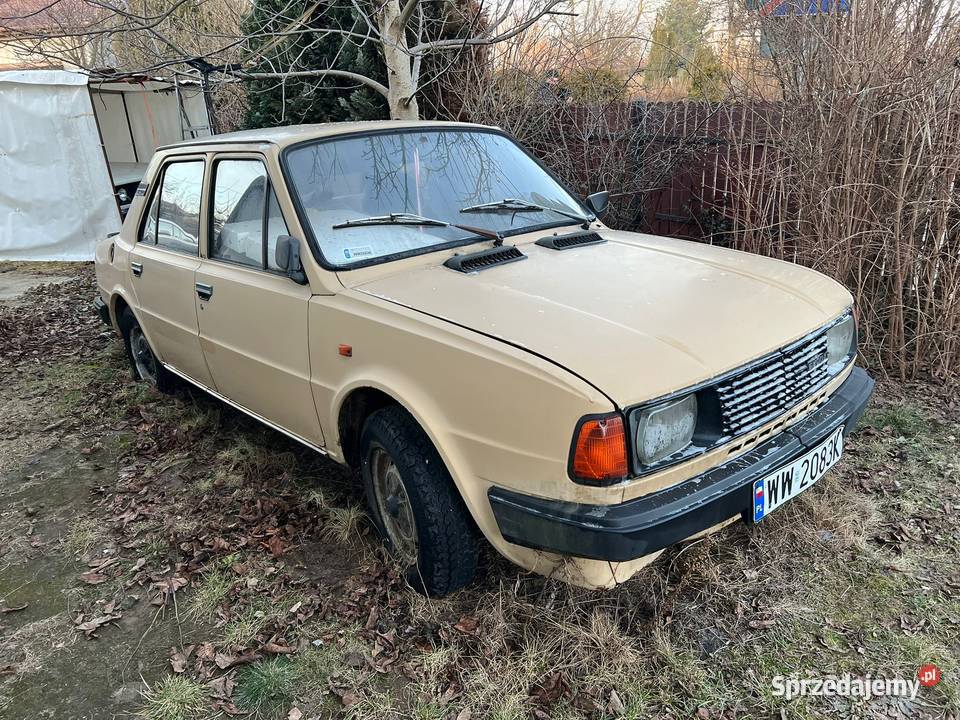Skoda 105L 1986r zarejestrowana benzyna mazowieckie Sokołów Podlaski