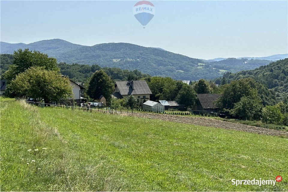 Grunty 5 400 m widok las i działka z WZ