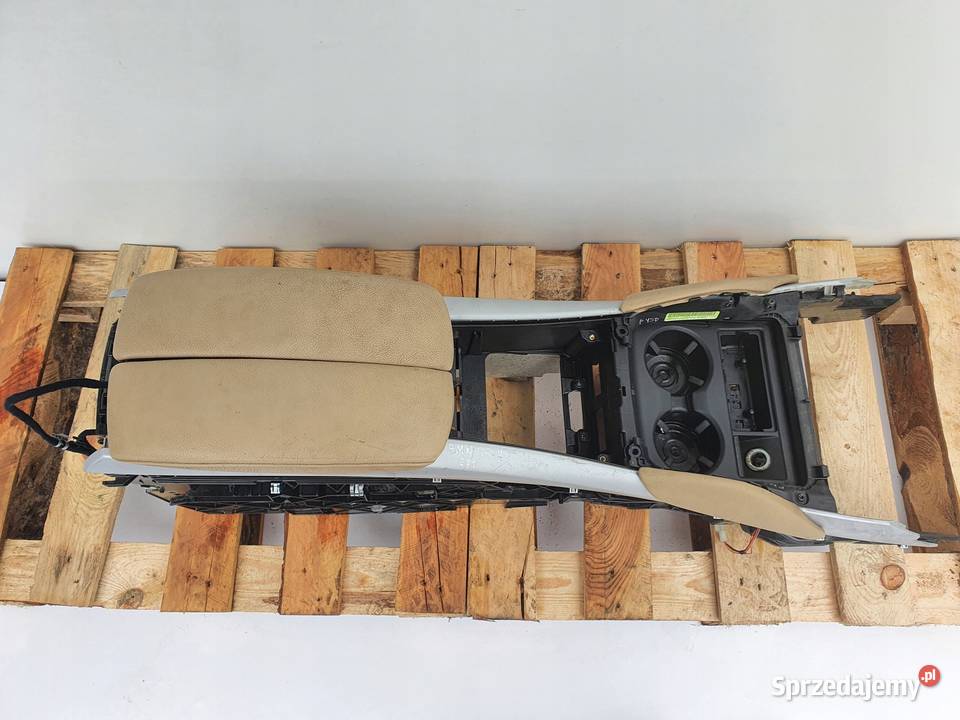 BMW X6 E71 PODŁOKIETNIK JASNY BEŻ BEŻOWY europa Podłokietniki Rudka