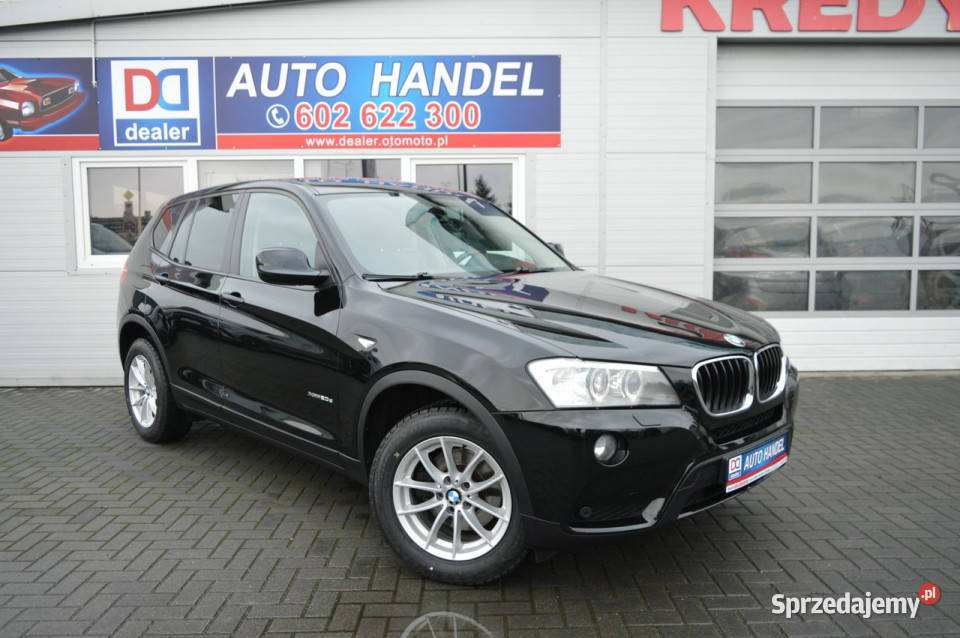 BMW X3 xDRIVE20d Automat 100 bezwypadkowy wielofunkcyjna kierownica Hrubieszów
