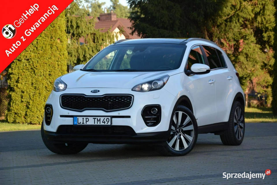 Kia Sportage Biała Perła JBL Panorama Radar ACC mazowieckie Ostrów Mazowiecka sprzedam