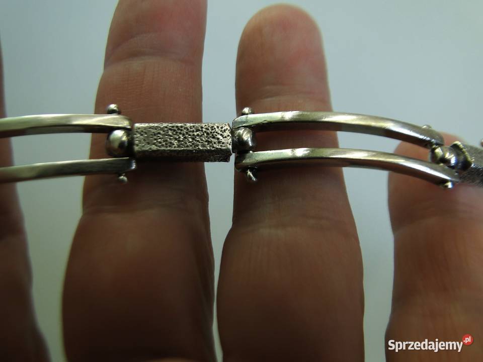 Antyk niepowtarzalna bransoletka srebro 938 srebro mazowieckie Warszawa