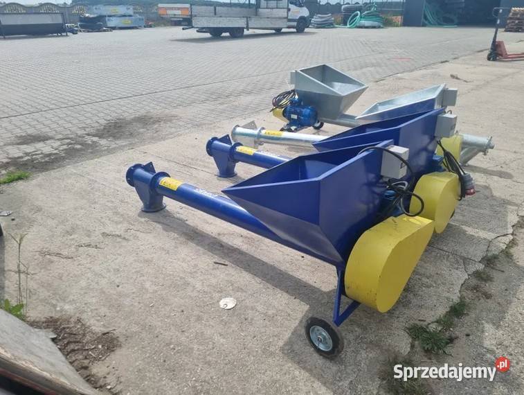 Przenośnik ślimakowy 12m 55kw fi 140 żmijka do