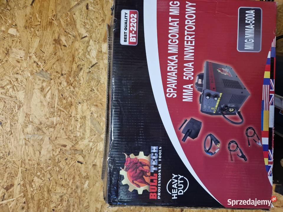 Spawarka Migomat 500A MIG MAG MMA bull tech Głogowa