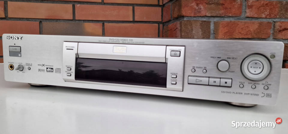 CD DVD odtwarzacz SONY DVP S725D 725 DVD CD Międzychód