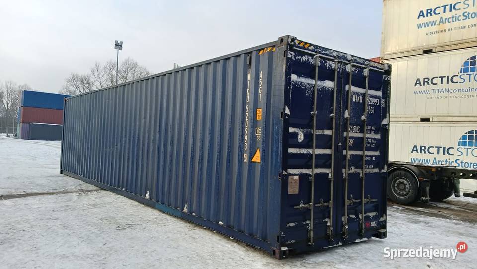 Kontener Morski Magazynowy 40 HC 12 metrowy Łomża