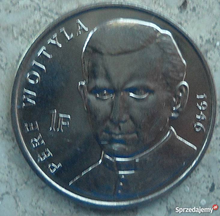 CONGO1 FRANC2004 rWOJTYŁA Numizmatyka Legionowo
