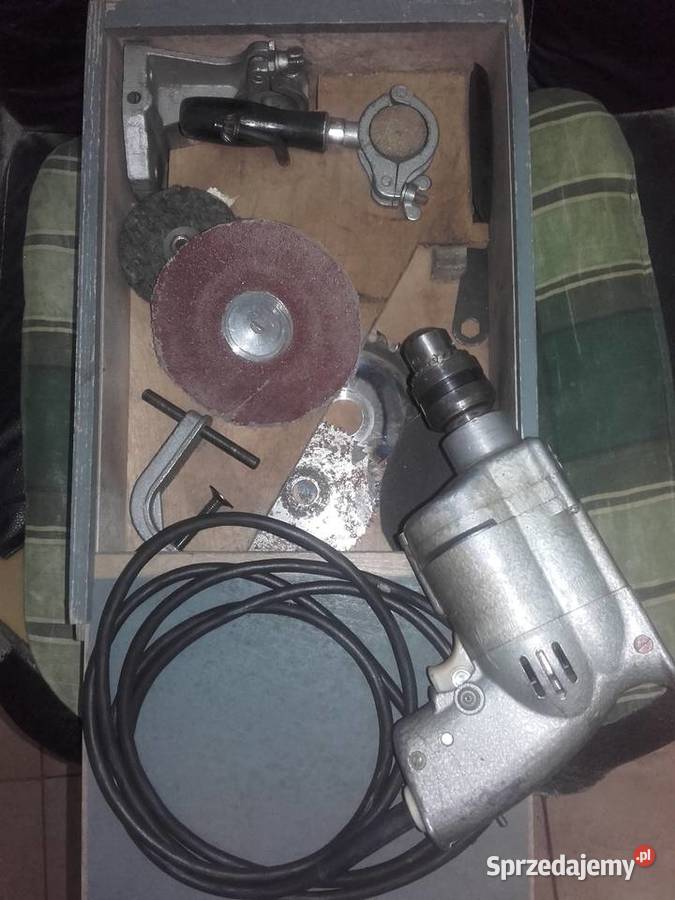 Stara wiertarka elektryczna rosyjska ZSRR Będzin