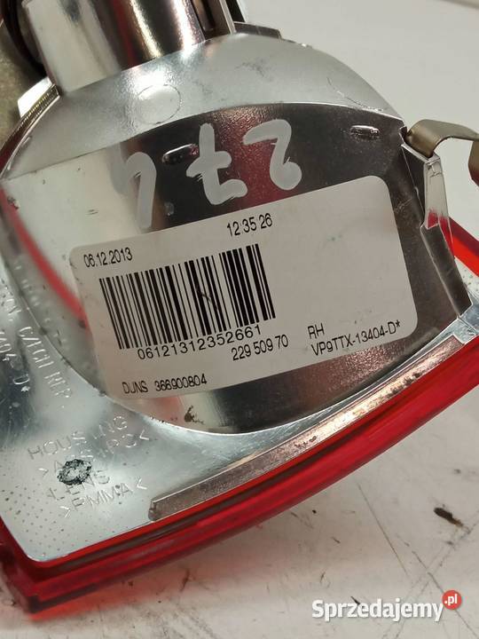 LAMPA TYŁ KOMPLET KOMBI LIFT Opel Insignia I osobowe