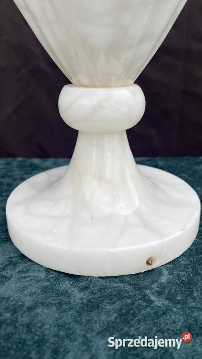 Alabaster wazon Lampa Łowicz
