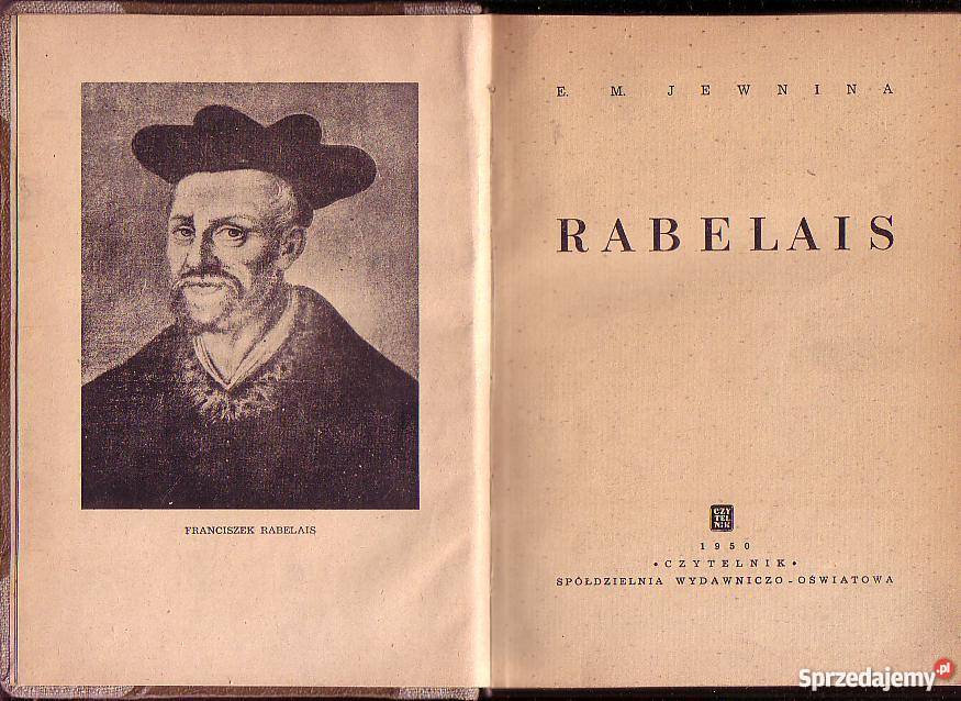 8232 RABELAIS EM JEWNINA biografie, wspomnienia Czyrna sprzedam