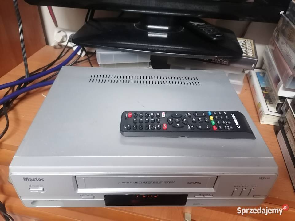 Magnetowid VHS Mastec HTV34 HIFI stereo pilot Częstochowa