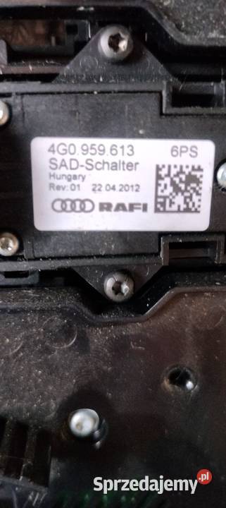 PANEL OŚWIETLENIA PODSUFITKI LAMPKA AUDI A6 C7