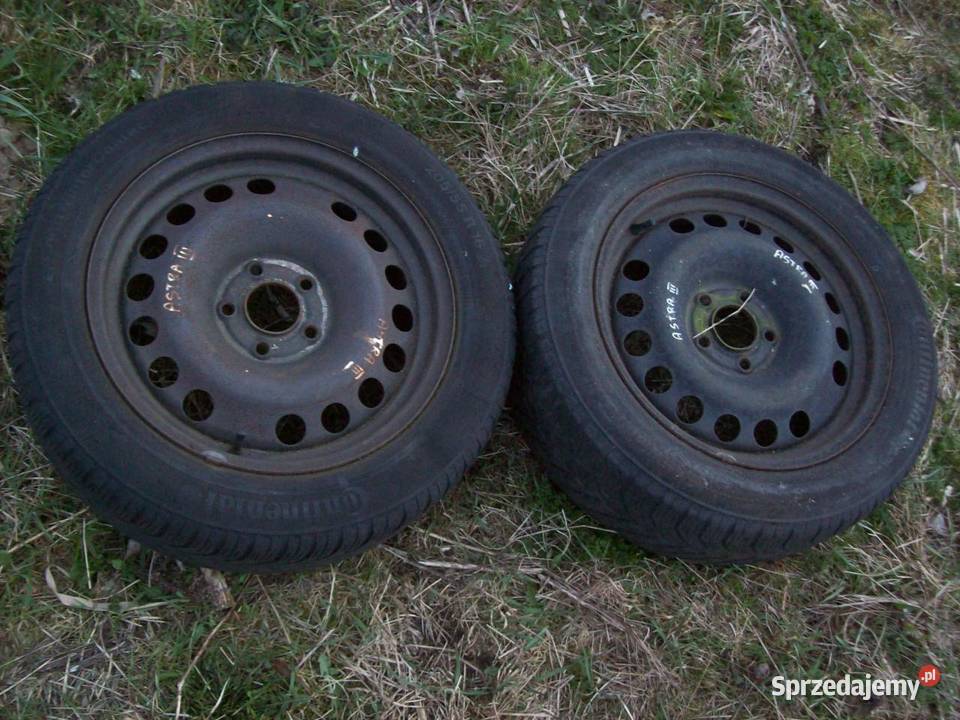 Astra III H Felgi stalowe 2 osobowe