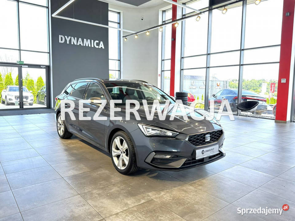 Seat Leon ST FR 15TSI 150 M6 2021 r salon I serwisowany w ASO Myślenice