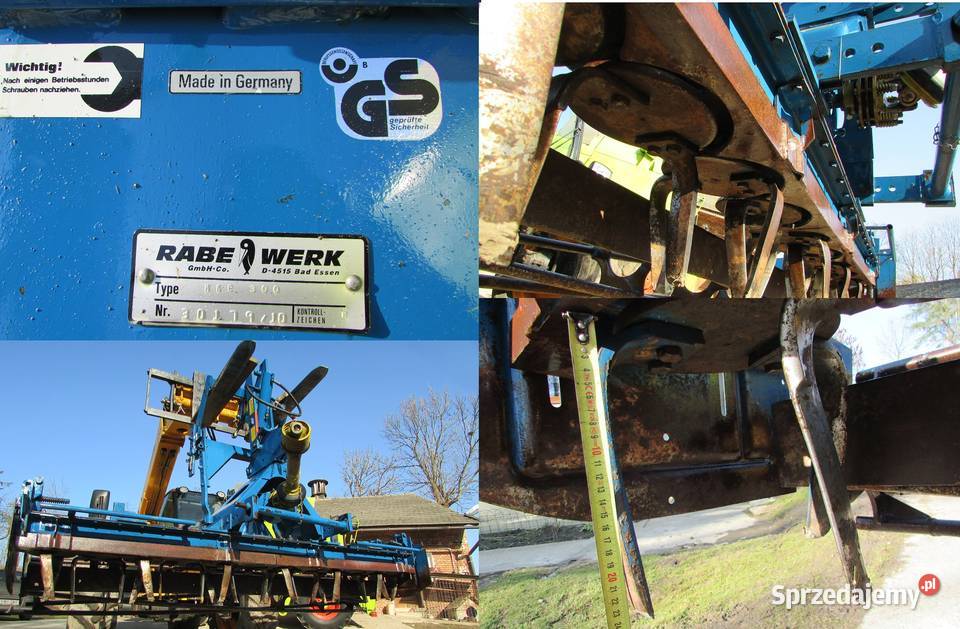 Agregat aktywny RABE WERK 3M hydropak Brona z Agregaty Miechów