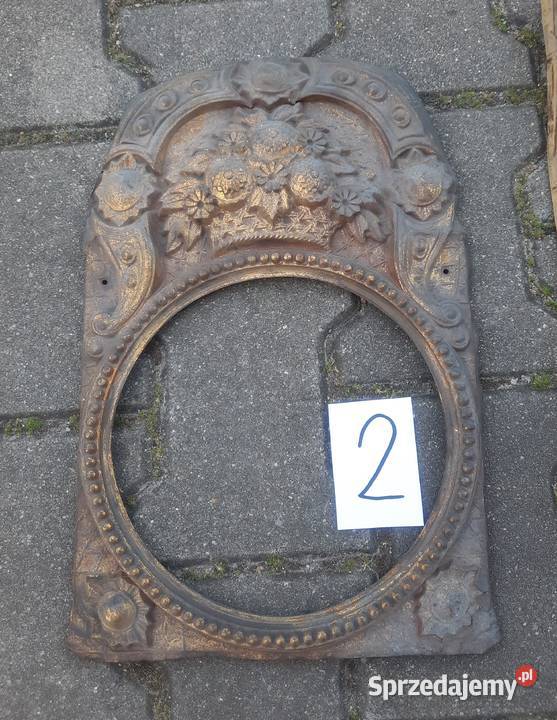 A002 Przetłoczka tarczy ozdoba starego zegara Tczew