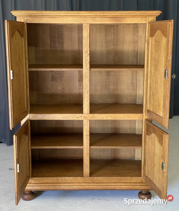Dębowa szafka barek rustykalny 152cm