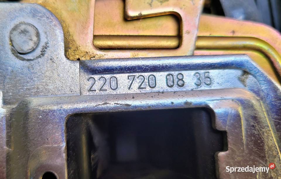 Zamek drzwi z dociąganiem Mercedes S w220 Prawy osobowe