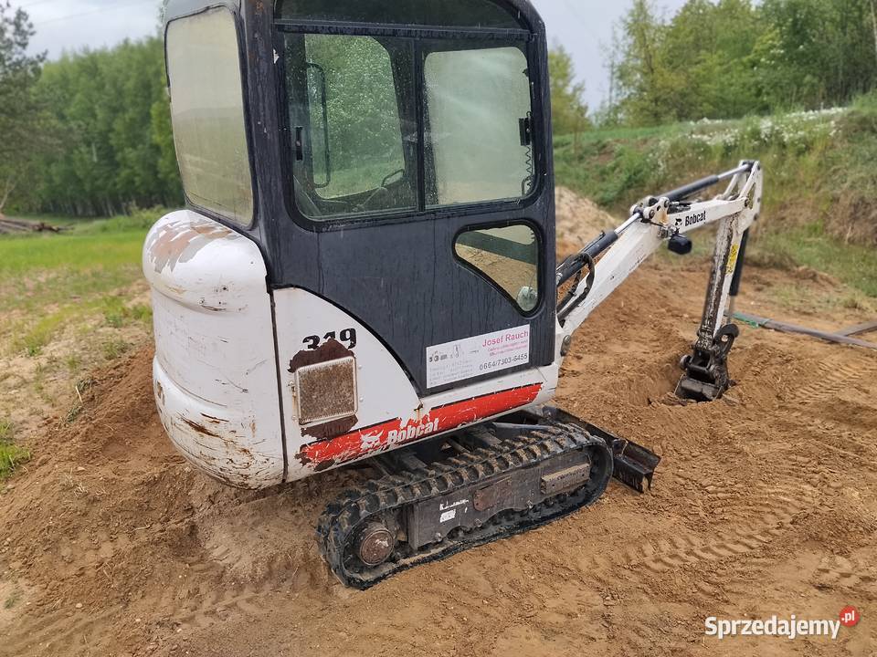Bobcat mini koparka gąsienicowa Krzeszowice