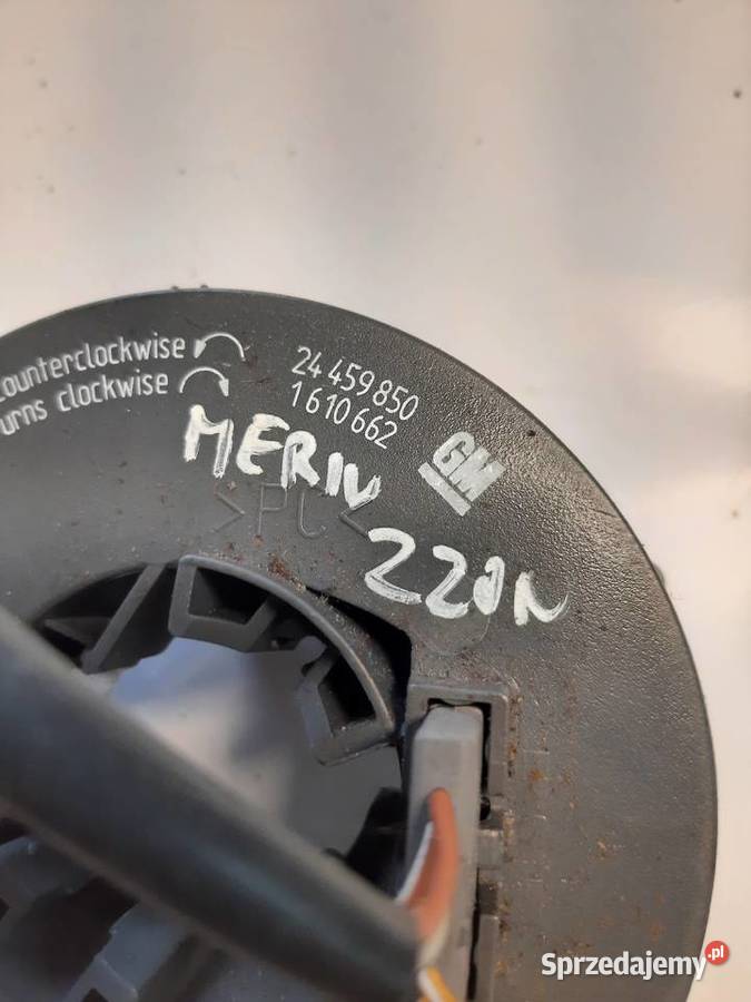 Opel Meriva A taśma zwijak poduszki Air Bag Ksawerów