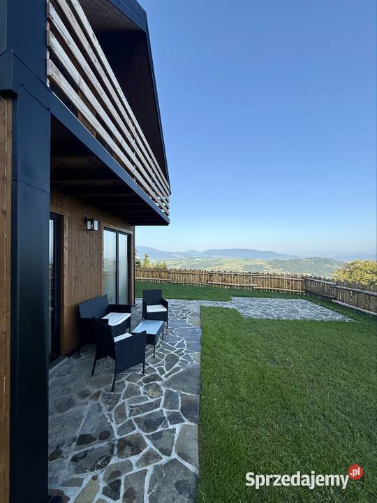 Domek na wynajem balia jakuzzi sauna Beskid rekreacyjny Stara Wieś