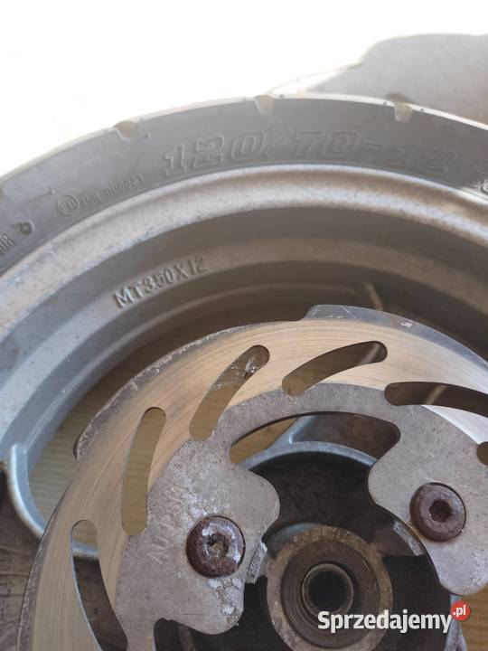 Koło przód 12 skuter Łubno sprzedam