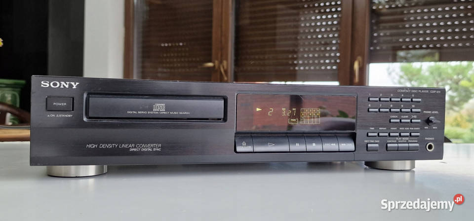 Sony odtwarzacz kompakt CD player CDP 211 CDP211 Międzychód