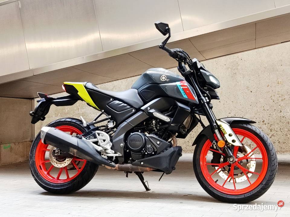 Yamaha MT 125 15 kat BA1 2021r TRANSPORT ładny Łódź
