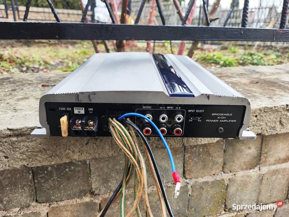 Wzmacniacz samochodowy 4 kanałowy PIONEER GMX404 Niegowonice