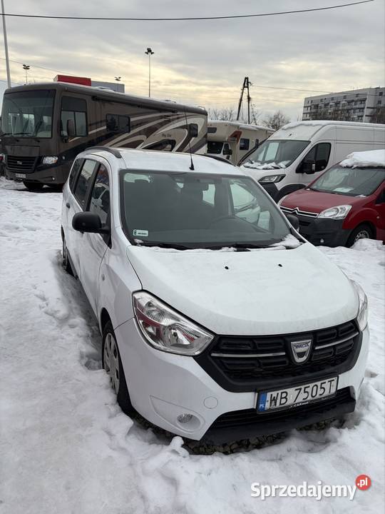 Dacia Lodgy 16 benzyna gaz 7osób Warszawa