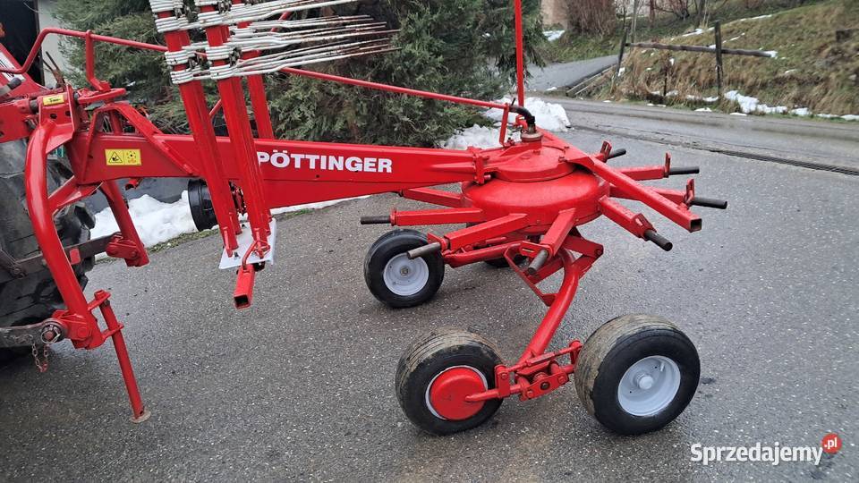 Zgrabiarka Grabiarka Pottinger TOP 380 N