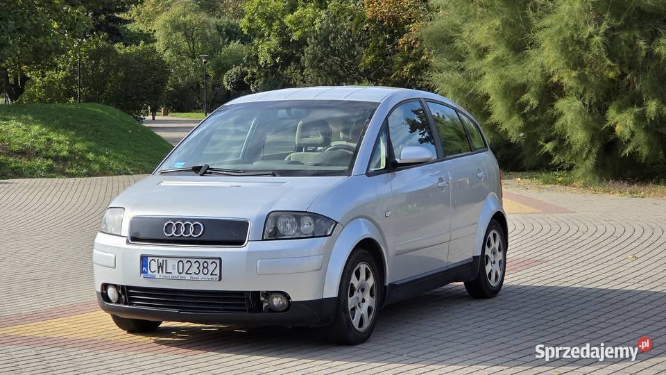 Audi A2 14TDI 75 Klimatronic grzane fotele nieuszkodzony Włocławek