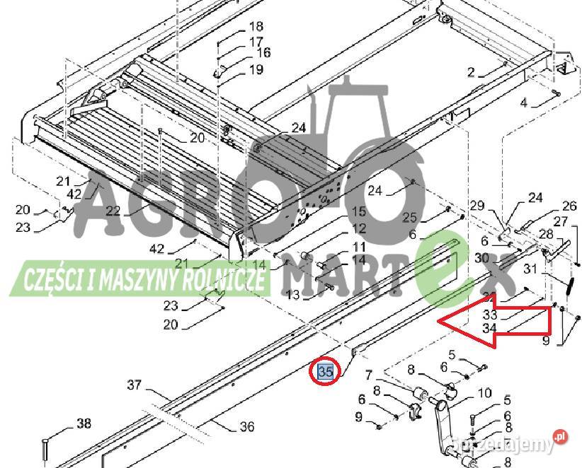 84073571 WSPORNIK CNH Wichrów sprzedam