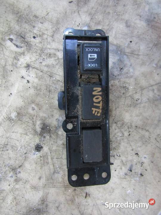 PANEL PRZEŁĄCZNIK PRZYCISK BLOKADY DRZWI NISSAN osobowe Panele sterowania, przełączniki